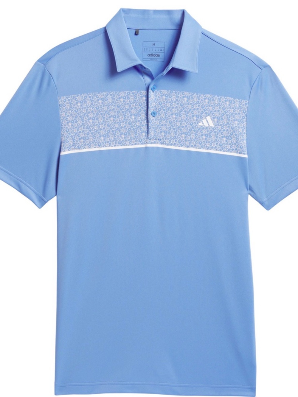 Adidas Men's performance Golf Polo , Blue size Large